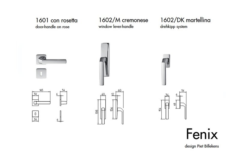 fenix 1601 Dimensions